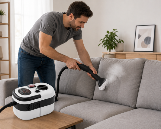 nettoyeur vapeur portable nettoie canapé